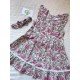 WHITE PINK FLORAL MOTIFS KIDS FROCK WHITE PINK FLORAL MOTIFS KIDS FROCK