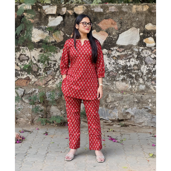 BLUE JAAL PRINT NIGHT SET BLUE JAAL PRINT NIGHT SET