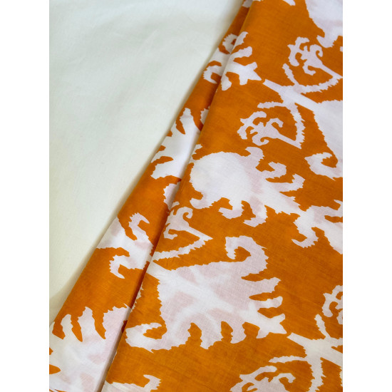 YELLOW ORCHID SHARARA KIDS DRESS