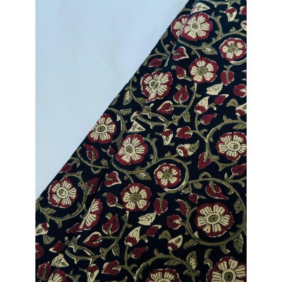 BLACK FLORAL MOTIF CLAIRE TOP BLACK FLORAL MOTIF CLAIRE TOP