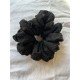 BLACK CHIKANKARI SCRUNCHY